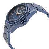 Fossil Riley Quartz Blue Dial Blue Steel Strap Watch for Women - ES4294 Authentic Buy Shop Now