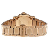 Burberry The City Nude Dial Rose Gold Steel Strap Watch for Women - BU9228 Authentic Buy Shop Now