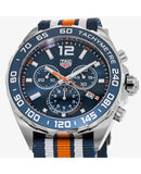 Tag Heuer Formula 1 Chronograph 43mm Blue Dial NATO Strap Watch for Men - CAZ1014.FC8196 Authentic Buy Shop Now