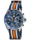 Tag Heuer Formula 1 Quartz Chronograph Blue Dial Two Tone NATO Strap Watch for Men - CAZ1010.FC8196 Authentic Buy Shop Now
