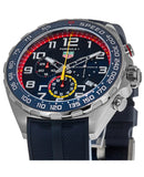 Tag Heuer Formula 1 Red Bull Racing Chronograph Blue Dial Blue Rubber Strap Watch for Men - CAZ101AL.FT8052 Authentic Buy Shop Now