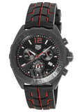 Tag Heuer Formula 1 Manchester United Limited Edition Black Dial Black & Red Rubber Strap Watch for Men - CAZ101J.FT8027 Authentic Buy Shop Now