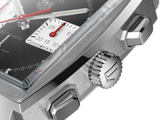 Tag Heuer Monaco Automatic Chronograph Black Dial Silver Steel Strap Watch for Men - CBL2113.BA0644 Authentic Buy Shop Now