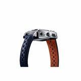 Tag Heuer Monaco Gulf Automatic Chronograph Blue Dial Blue Leather Strap Watch for Men - CBL2115.FC6494 Authentic Buy Shop Now