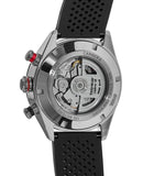 Tag Heuer Carrera Chronograph Black Dial Black Rubber Strap Watch for Men - CBN2A1AA.FT6228 Authentic Buy Shop Now