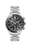 Tag Heuer Carrera Automatic Chronograph Black Dial Silver Steel Strap Watch for Men - CBN2A1B.BA0643 Authentic Buy Shop Now