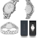 Daniel Wellington Iconic White Dial Silver Steel Strap Watch For Men - DW00100341 Authentic Buy Shop Now