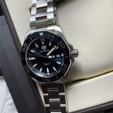 Tag Heuer Aquaracer Blue Dial Quartz Silver Steel Strap Watch for Men - WAY111C.BA0928 Authentic Buy Shop Now
