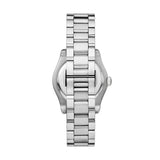 Emporio Armani Federica Three-Hand Date Blue Dial Silver Steel Strap Watch For Women - AR11593 Authentic Buy Shop Now