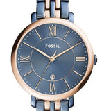 Fossil Jaqueline Grey Dial Two Tone Steel Strap Watch for Women - ES4321 Authentic Buy Shop Now