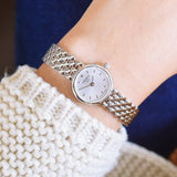 Tissot T Lady Lovely Silver Dial Silver Steel Strap Watch For Women - T058.009.11.031.00 Authentic Buy Shop Now