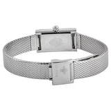 Gucci G Frame Quartz Diamonds Green & Red Mother of Pearl Dial Silver Mesh Bracelet Watch For Women - YA147510 Authentic Buy Shop Now