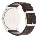 Calvin Klein City Black Dial Black Leather Strap Watch for Men - K2G211C1 Authentic Buy Shop Now
