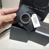 Marc Jacobs Marci Black Dial Black Steel Dial Strap Watch for Women - MBM3193 Authentic Buy Shop Now
