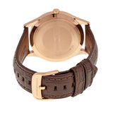 Emporio Armani Beta Chronograph White Dial Brown Leather Strap Watch For Men - AR1915 Authentic Buy Shop Now