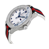 Gucci G Timeless Quartz White Dial Two Tone Nylon Strap Watch for Men - YA126239 Authentic Buy Shop Now