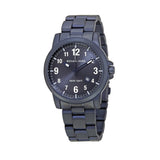 Michael Kors Paxton Quartz Blue Dial Blue Steel Strap Watch For Men - MK8533 Authentic Buy Shop Now