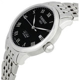 Tissot T Classic Le Locle Powermatic 80 Black Dial Silver Steel Strap Watch For Women - T41.1.483.53 Authentic Buy Shop Now