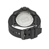 Tommy Hilfiger Windsurf Black Dial Black Rubber Strap Watch for Men- 1791114 Authentic Buy Shop Now