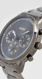 Guess Hendrix Chronograph Gunmetal Dial Gunmetal Steel Strap Watch for Men - W1309G3 Authentic Buy Shop Now