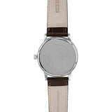 Guess Delancy Quartz White Dial Brown Leather Strap Watch For Men - W0870G1 Authentic Buy Shop Now