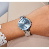 Tommy Hilfiger Angela Blue Dial Silver Steel Strap Watch for Women - 1782126 Authentic Buy Shop Now