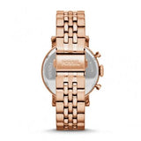 Fossil Boyfriend Chronograph Brown Dial Rose Gold Steel Strap Watch for Women - ES3494 Authentic Buy Shop Now