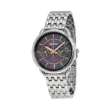Fossil Tailor Mother of Pearl Black Dial Silver Steel Strap Watch for Women - ES3911 Authentic Buy Shop Now