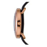 Marc Jacobs Amy Black Dial Black Leather Strap Watch for Women - MBM1225 Authentic Buy Shop Now