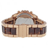 Michael Kors Blair Rose Gold Dial Two Tone Steel Strap Watch For Women - MK5859 Authentic Buy Shop Now