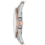 Michael Kors Whitney Quartz White Dial Two Tone Steel Strap Watch For Women - MK6686 Authentic Buy Shop Now