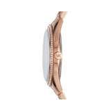 Michael Kors Lauryn Pink Dial Rose Gold Steel Strap Watch for Women - MK3722 Authentic Buy Shop Now