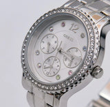 Guess Enchanting Diamonds Silver Dial Silver Steel Strap Watch for Women - W0305L1 Authentic Buy Shop Now