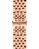 Tissot T Classic Tradition White Dial Rose Gold Steel Strap Watch For Women - T063.610.33.038.00 Authentic Buy Shop Now