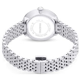 Swarovski Certa Crystals Silver Dial Silver Steel Strap Watch for Women - 5673022