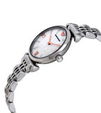 Emporio Armani Donna Mother of Pearl Dial Silver Steel Strap Watch For Women - AR11204 Authentic Buy Shop Now