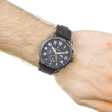 Tommy Hilfiger Briggs Black Dial Black Leather Strap Watch for Men - 1791426 Authentic Buy Shop Now