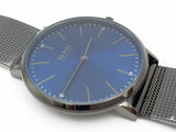 Hugo Boss Horizon Blue Dial Black Mesh Bracelet Watch for Men - 1513734 Authentic Buy Shop Now