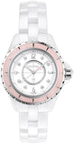 Chanel J12 Quartz Diamonds Ceramic White Dial White Steel Strap Watch for Women - J12 H4466 Authentic Buy Shop Now