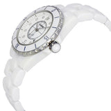 Chanel J12 Diamonds Ceramic White Dial White Steel Strap Watch for Women - J12 H1628 Authentic Buy Shop Now