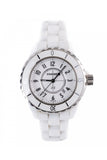 Chanel J12 Ceramic White Dial White Steel Strap Watch for Women - J12 H0968 Authentic Buy Shop Now