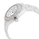 Chanel J12 Quartz Diamonds White Dial White Steel Strap Watch for Women - J12 H5703 Authentic Buy Shop Now