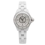 Chanel J12 Diamonds Quartz Mother of Pearl White Dial White Steel Strap Watch for Women - J12 H2570 Authentic Buy Shop Now