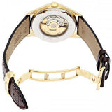 Tissot Le Locle Automatic Gold Dial Brown Leather Strap Watch For Men - T41.5.413.73 Authentic Buy Shop Now