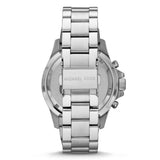 Michael Kors Everest Chronograph Gold Dial Silver Steel Strap Watch For Women - MK5870 Authentic Buy Shop Now
