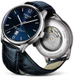 Tissot Chemin Des Tourelles Powermatic 80 Blue Dial Blue Leather Strap Watch for Men - T099.407.16.048.00 Authentic Buy Shop Now