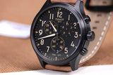 Tissot Chrono XL Quartz Black Dial Brown Leather Strap Watch For Men - T116.617.36.052.03 Authentic Buy Shop Now