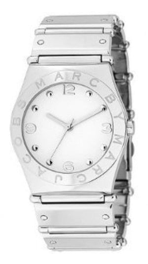 Marc Jacobs Amy White Dial Silver Steel Strap Watch for Women - MBM8518 Authentic Buy Shop Now