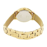 Guess Chelsea Crystals Black Dial Gold Mesh Bracelet Watch For Women - W0647L8 Authentic Buy Shop Now