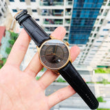 Tissot Chemin des Tourelles Powermatic 80 Brown Dial Brown Leather Strap Watch for Men - T099.407.36.448.00 Authentic Buy Shop Now